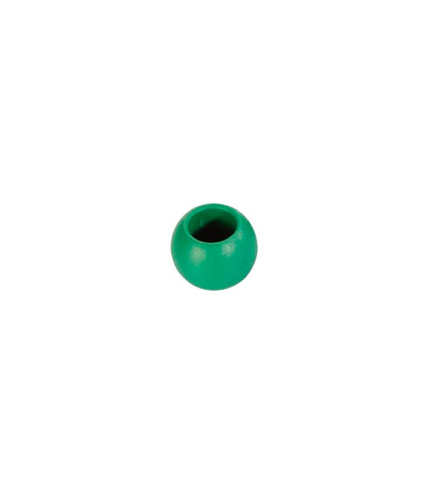 Kulka 50mm zielona - zakończenie liny do 12 mm