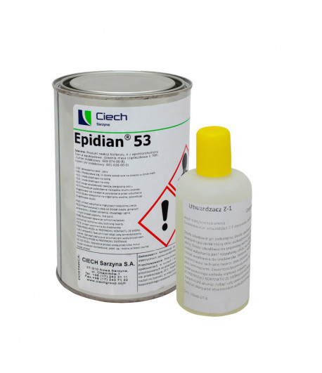 Żywica Epidian 53 - 1kg z utwardzaczem Z1 125 ml