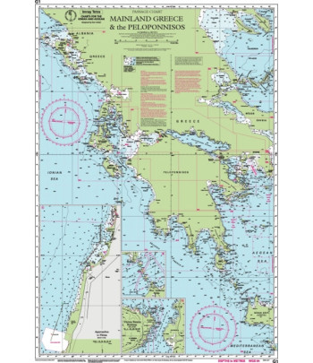 Mapa IMRAY G 1 - Grecja/Peloponez