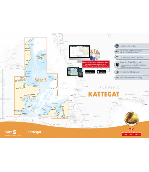 Mapy Bałtyk - Kattegat