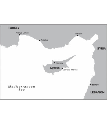 Mapa IMRAY M21 - Cypr