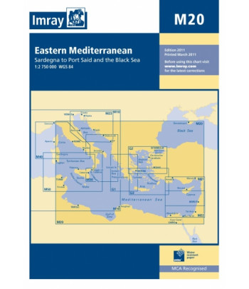 Mapa IMRAY M20 - Śródziemne Wsch.