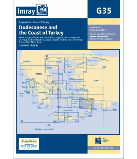 Mapa IMRAY G35 - Turcja Bodrum-Kos