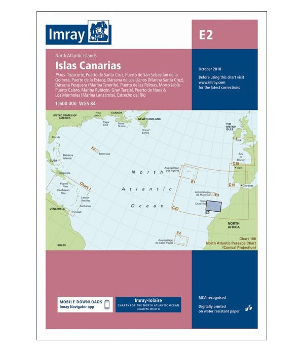 Mapa IMRAY E2 - Kanary
