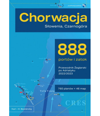 Przewodnik żeglarski po Adriatyku 888 - 2022/2023