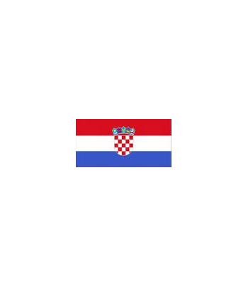 Banderka Chorwacja 20 cm x 30 cm