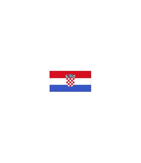Banderka Chorwacja 19 cm x 35 cm