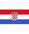 Banderka Chorwacja 20x30